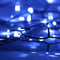 vidaXL - Lichtsnoer - met - 400 - LED's - met - 8 - lichteffecten - 40 - m - blauw