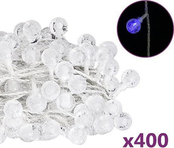 vidaXL - Lichtsnoer - met - 400 - LED's - 8 - functies - blauw - 40 - m