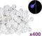 vidaXL - Lichtsnoer - met - 400 - LED's - 8 - functies - blauw - 40 - m