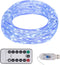 vidaXL - Lichtsnoer - met - 400 - microLED's - blauw - 8 - functies - 40 - m