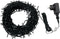 vidaXL - Lichtsnoer - met - 600 - LED's - met - 8 - lichteffecten - IP44 - 60 - m - warmwit