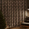 vidaXL - Lichtsnoergordijn - met - 300 - LED's - en - 8 - functies - 3x3 - m - warmwit