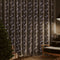 vidaXL - Lichtsnoergordijn - met - 300 - LED's - en - 8 - functies - 3x3 - m - koudwit