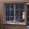 vidaXL - Lichtsnoergordijn - sterren - met - 200 - LED's - en - 8 - functies - blauw