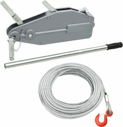 vidaXL - Lier - met - staalkabel - 800 - kg
