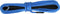 vidaXL - Lierkabel - 5 - mmx9 - m - blauw