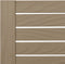 vidaXL - Ligbed - 155x58x83 - cm - polypropeen - lichtbruin