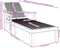 vidaXL - Ligbed - 159x68x83,5 - cm - polypropeen - grijs
