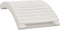 vidaXL - Ligbed - 184x55x64 - cm - massief - acaciahout - wit