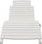 vidaXL - Ligbed - 184x55x64 - cm - massief - acaciahout - wit