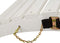 vidaXL - Ligbed - 184x55x64 - cm - massief - acaciahout - wit