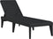 vidaXL - Ligbed - 186x60x29 - cm - polypropeen - antracietkleurig
