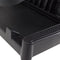 vidaXL - Ligbed - 186x60x29 - cm - polypropeen - antracietkleurig
