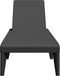 vidaXL - Ligbed - 186x60x29 - cm - polypropeen - antracietkleurig