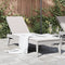 vidaXL - Ligbed - 186x60x29 - cm - polypropeen - grijs