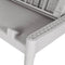 vidaXL - Ligbed - 186x60x29 - cm - polypropeen - grijs