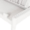vidaXL - Ligbed - 186x60x29 - cm - polypropeen - wit