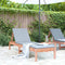 vidaXL - Ligbed - 199,5x60x74 - cm - massief - douglashout