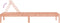 vidaXL - Ligbed - 199,5x60x74 - cm - massief - douglashout