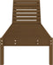 vidaXL - Ligbed - 199,5x60x74 - cm - massief - grenenhout - bruin
