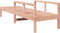 vidaXL - Ligbed - 199,5x62x55 - cm - massief - douglashout