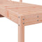 vidaXL - Ligbed - 199,5x62x55 - cm - massief - douglashout