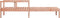vidaXL - Ligbed - 199,5x62x55 - cm - massief - douglashout