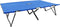 vidaXL - Ligbed - 2-persoons - inklapbaar - staal - blauw