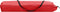 vidaXL - Ligbed - 2-persoons - inklapbaar - staal - rood