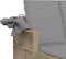vidaXL - Ligbed - 2-persoons - luifel - en - kussens - poly - rattan - gemengd - beige