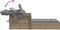vidaXL - Ligbed - 2-persoons - luifel - en - kussens - poly - rattan - gemengd - beige