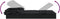 vidaXL - Ligbed - 2-persoons - met - dak - 213x118x97 - cm - poly - rattan - zwart