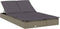 vidaXL - Ligbed - 2-persoons - met - dak - 213x118x97 - cm - poly - rattan - grijs