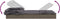 vidaXL - Ligbed - 2-persoons - met - dak - 213x118x97 - cm - poly - rattan - grijs