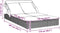 vidaXL - Ligbed - 2-persoons - met - dak - 213x118x97 - cm - poly - rattan - grijs