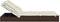 vidaXL - Ligbed - 2-persoons - met - dak - 213x118x97 - cm - poly - rattan - bruin