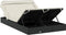 vidaXL - Ligbed - 2-persoons - met - dak - 213x118x97 - cm - poly - rattan - zwart