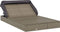 vidaXL - Ligbed - 2-persoons - met - dak - 213x118x97 - cm - poly - rattan - grijs