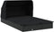 vidaXL - Ligbed - 2-persoons - met - dak - 213x118x97 - cm - poly - rattan - zwart