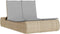 vidaXL - Ligbed - 2-persoons - met - kussens - poly - rattan - beige