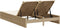 vidaXL - Ligbed - 2-persoons - met - kussens - poly - rattan - beige