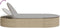 vidaXL - Ligbed - 2-persoons - met - kussens - poly - rattan - beige