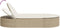 vidaXL - Ligbed - 2-persoons - met - kussens - poly - rattan - beige