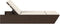 vidaXL - Ligbed - 2-persoons - met - kussens - poly - rattan - bruin