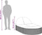 vidaXL - Ligbed - 2-persoons - met - kussens - poly - rattan - bruin