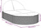 vidaXL - Ligbed - 2-persoons - met - kussens - poly - rattan - bruin
