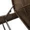 vidaXL - Ligbed - 2-persoons - met - kussens - poly - rattan - bruin