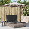 vidaXL - Ligbed - 2-persoons - met - kussens - poly - rattan - grijs