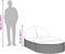 vidaXL - Ligbed - 2-persoons - met - kussens - poly - rattan - lichtgrijs