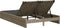vidaXL - Ligbed - 2-persoons - met - kussens - poly - rattan - lichtgrijs
